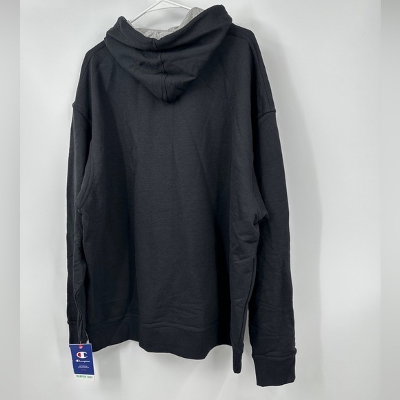 NWT Men’s Champion Powerblend Fleece Big C Sweatshirt Jacket Hoody Hoodie - Picture 3 of 5